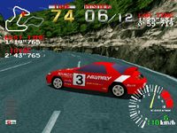 une photo d'Ã©cran de Ridge Racer sur Sony Playstation